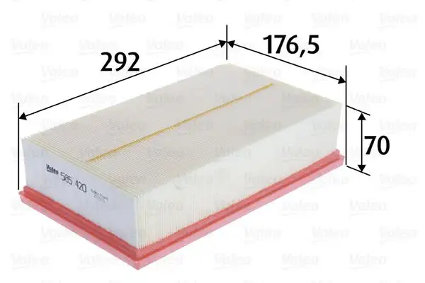 VALEO 585420 Hava Filtresi