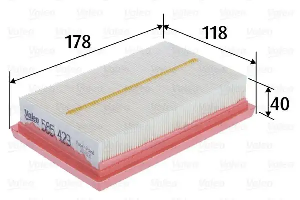 VALEO 585429 Hava Filtresi