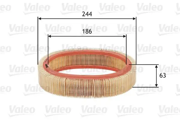 VALEO 585606 Hava Filtresi