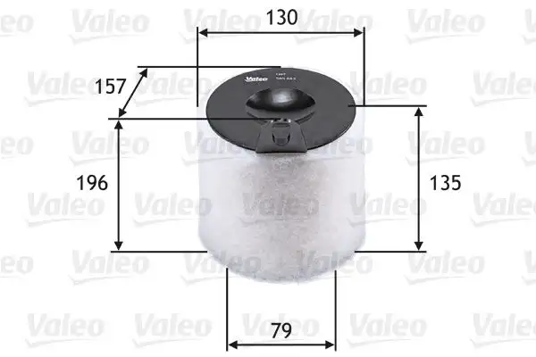 VALEO 585663 Hava Filtresi 13717532754