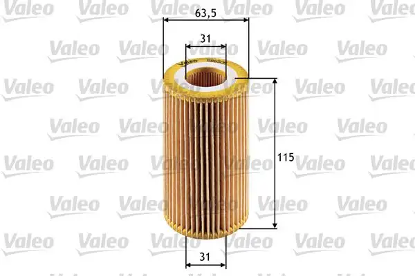 VALEO 586505 Yağ Filtresi