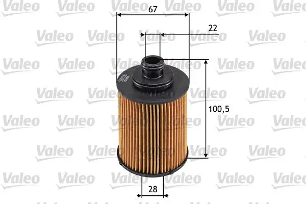 VALEO 586530 Yağ Filtresi