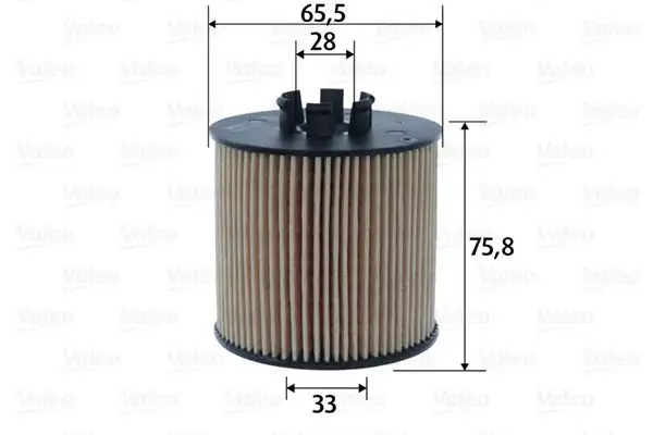VALEO 586598 Yağ Filtresi