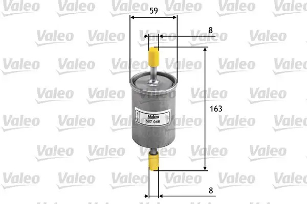 VALEO 587046 Yakıt Filtresi