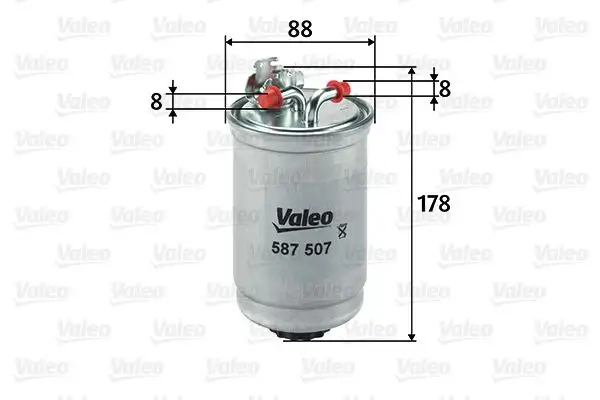 VALEO 587507 Yakıt Filtresi