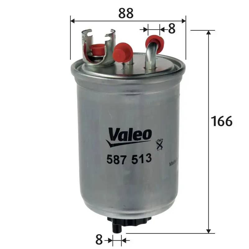 VALEO 587513 Yakıt Filtresi