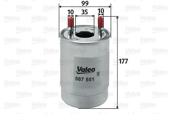 VALEO 587551 Yakıt Filtresi