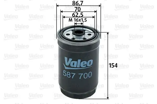 VALEO 587700 Yakıt Filtresi