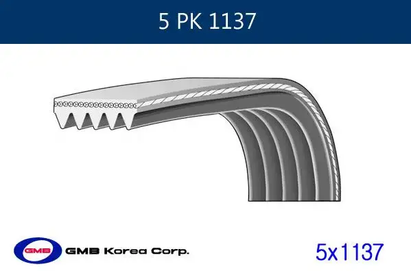 GMB 5PK1137 Kayış