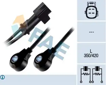 FAE 60212 Vuruntu Sensörü 6M5G12A699AA