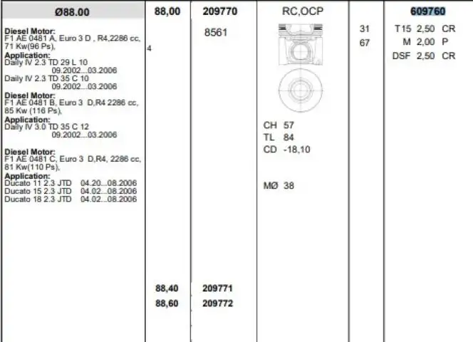 KONEKS 609760 Motor Segmanı (STD)