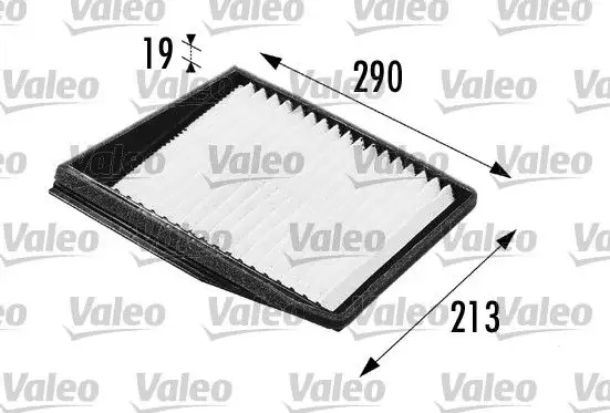 VALEO 698176 Polen Filtresi 7701205279