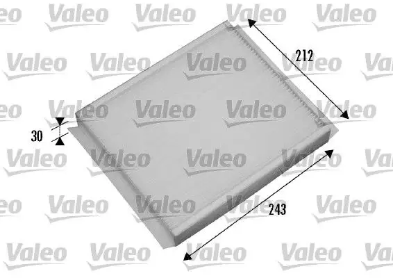 VALEO 698876 Polen Filtresi 93174800