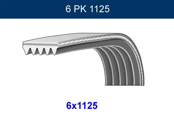 GMB 6PK1125 Kayış