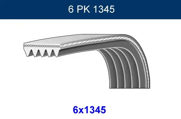 GMB 6PK1345 Kayış