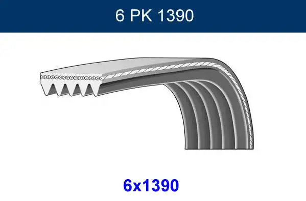 GMB 6PK1390 Kayış