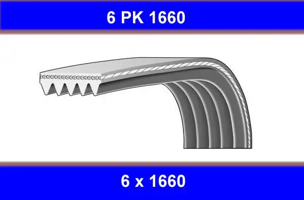 GMB 6PK1660 Kayış
