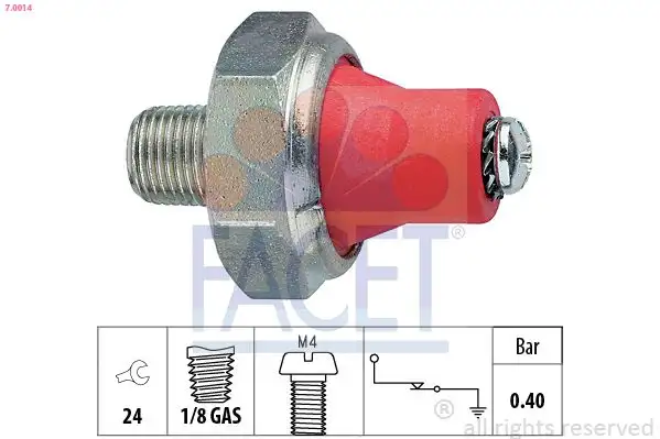 FACET 7.0014 Yağ Müşiri