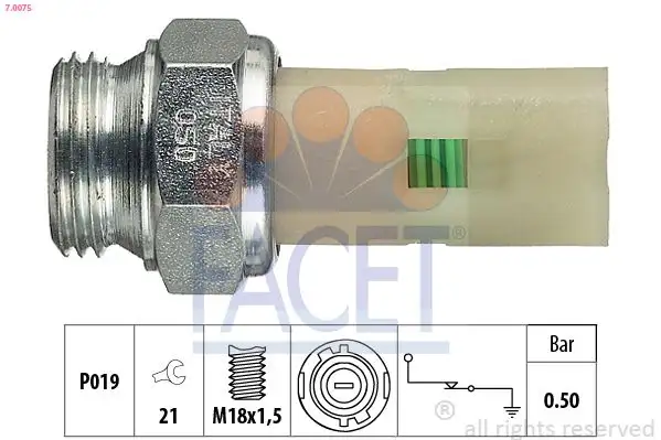 FACET 7.0075 Yağ Müşiri