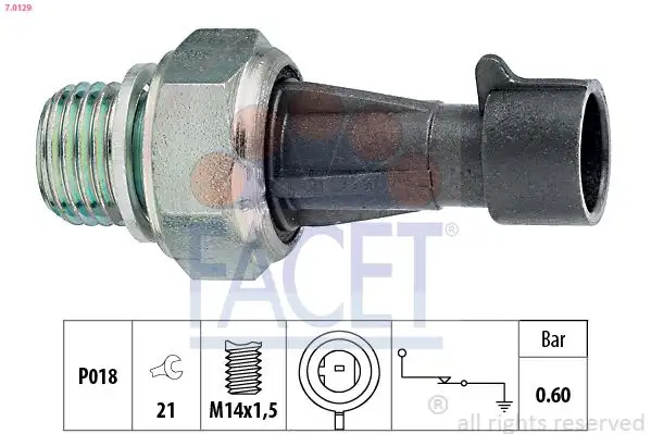 FACET 7.0129 Yağ Müşiri