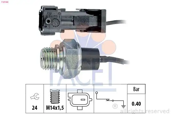 FACET 7.0144 Yağ Müşiri 9176660