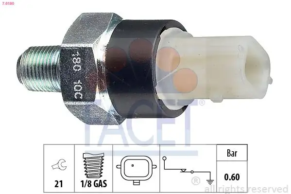 FACET 7.0180 Yağ Müşiri