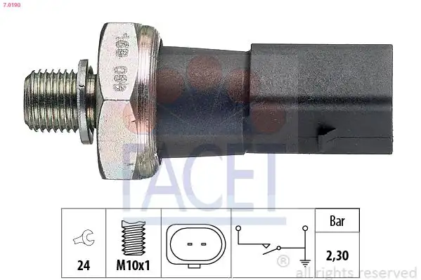 FACET 7.0190 Yağ Müşiri