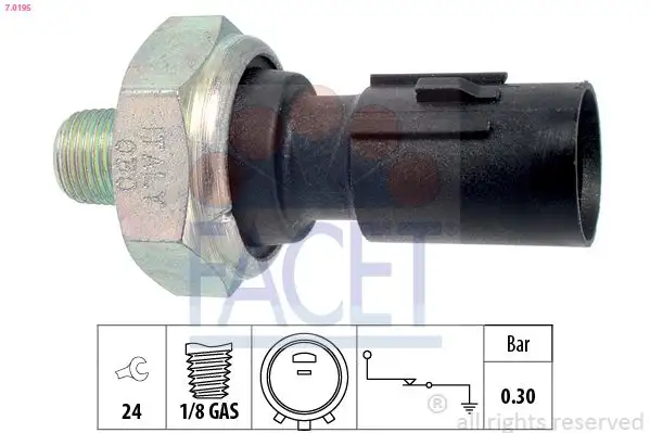 FACET 7.0195 Yağ Müşiri 9475037100