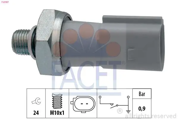 FACET 7.0197 Yağ Müşiri 059919081H