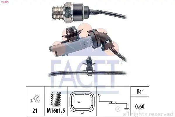 FACET 7.0199 Yağ Müşiri 9670363580