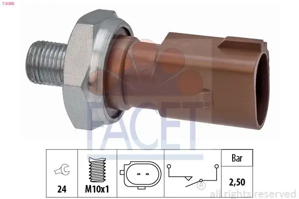 FACET 7.0205 Yağ Müşiri 04L919081B