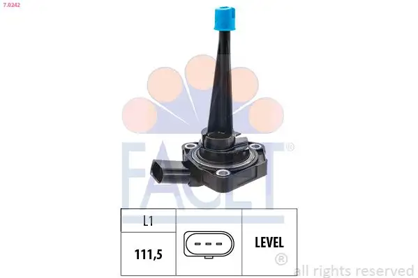 FACET 7.0242 Motor Yağ Seviye Sensörü 04L907660B