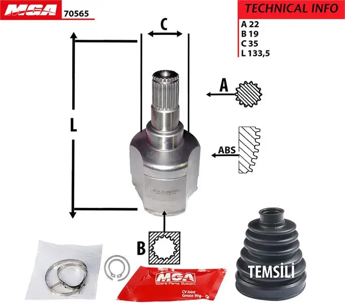 MGA 70565 Aks Kafası (İç) 96273572