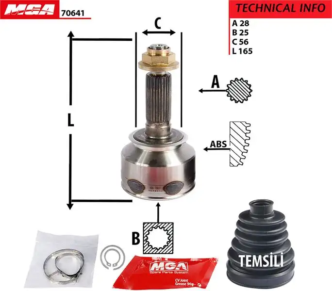 MGA 70641 Aks Kafası (Dış) 495913E001