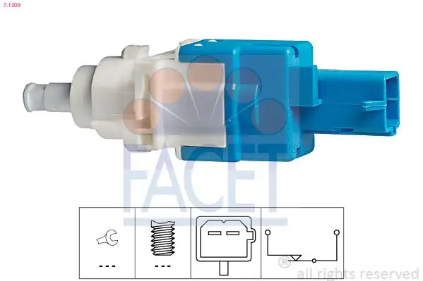 FACET 7.1209 Debriyaj Pedal Müşiri 51742745