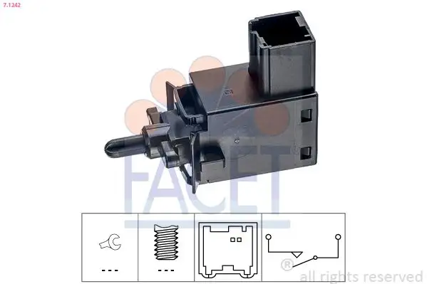 FACET 7.1242 Debriyaj Pedal Müşiri 96628564