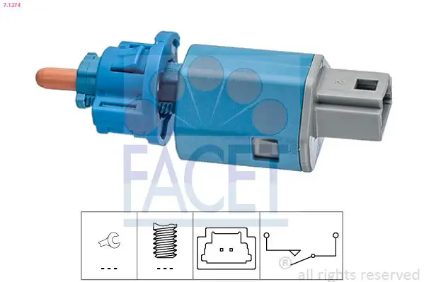 FACET 7.1274 Debriyaj Pedal Müşiri 253253287R