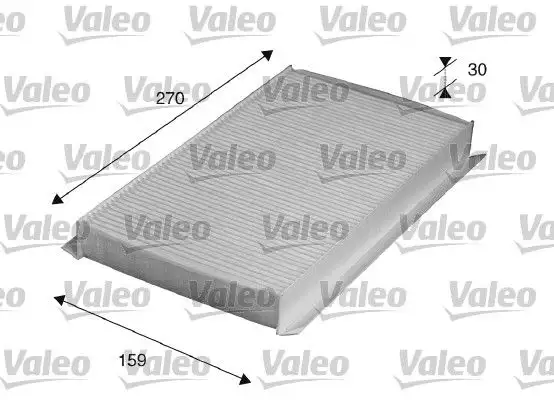 VALEO 715518 Polen Filtresi LR170345