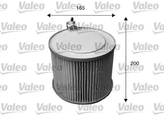 VALEO 715633 Polen Filtresi 7701042499
