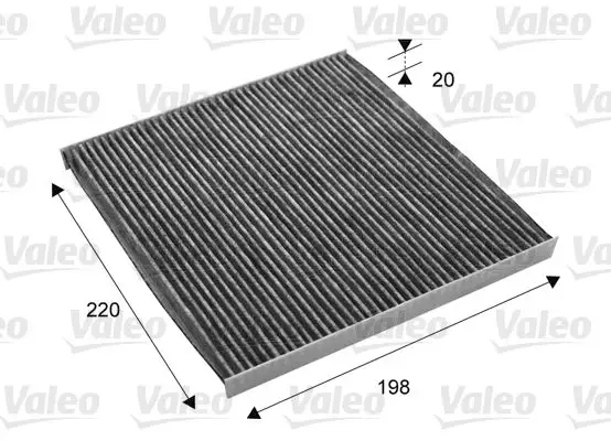 VALEO 715701 Polen Filtresi (Karbonlu)