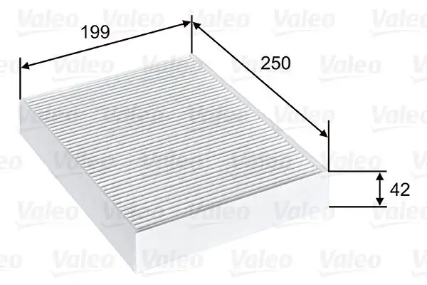 VALEO 715815 Polen Filtresi 64119237554