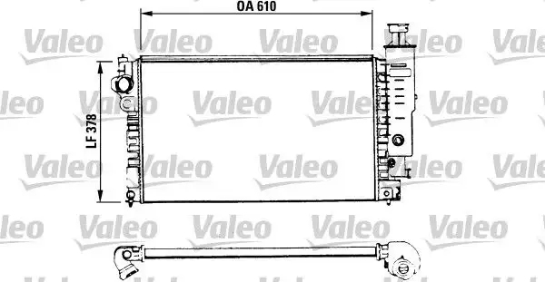 VALEO 730575 Radyatör