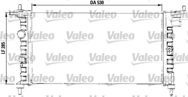 VALEO 731013 Radyatör