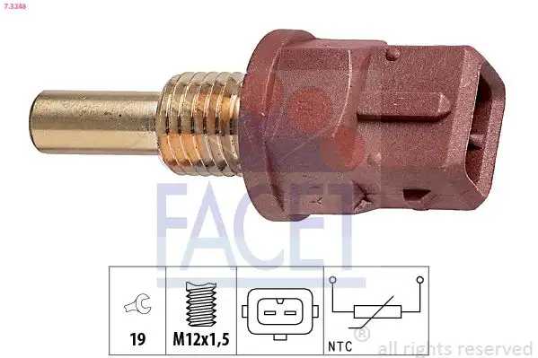 FACET 7.3248 Yağ Sıcaklık Sensörü