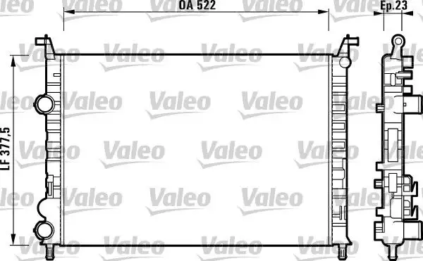 VALEO 732948 Radyatör 46833511