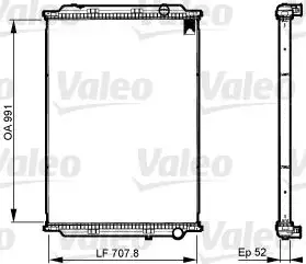 VALEO 733523 Radyatör