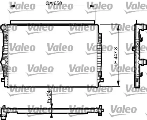 VALEO 735559 Radyatör