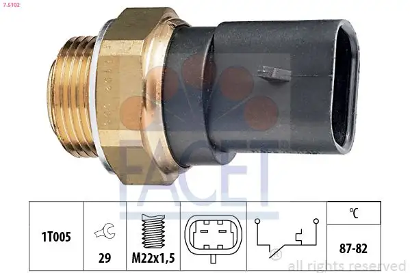 FACET 7.5102 Fan Müşiri 7586250