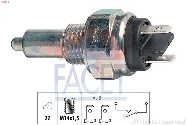 FACET 7.6015 Geri Vites Müşiri