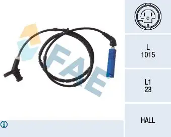 FAE 78039 ABS Hız Sensörü (Arka) ALS438